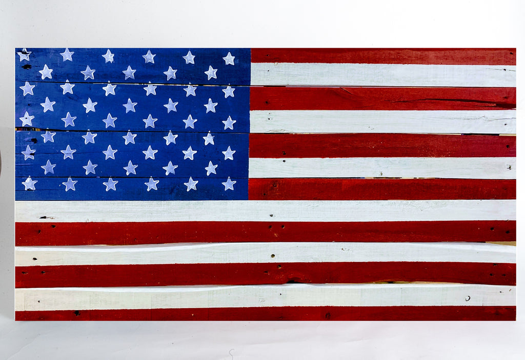 US Flag Wall Plaque